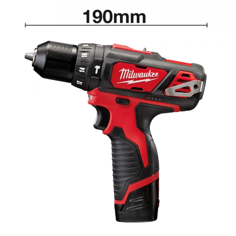 Акумулаторен ударен винтоверт 18V, 2Ah, 50 Nm, с батерии - M18BPD-202C