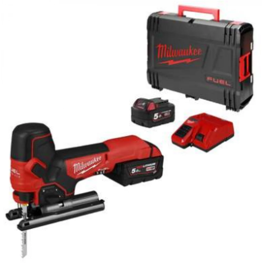 Акумулаторен безчетков прободен трион / зеге 18 V, 5 Ah - M18FBJS-502X