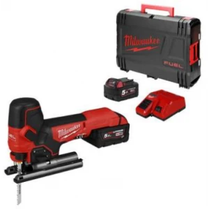 Акумулаторен безчетков прободен трион / зеге 18 V, 5 Ah - M18FBJS-502X