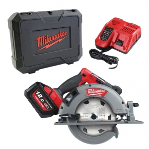 Акумулаторен ръчен циркуляр за дърво 190 мм, 12 Ah - M18FCSG66-121C