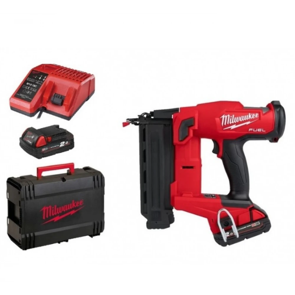 Акумулаторен безчетков такер за дърво 18 V, 16-54 мм - M18FN18GS-202X