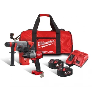 Комплект акумулаторни перфоратор и винтоверт - M18FPP2M2-502B