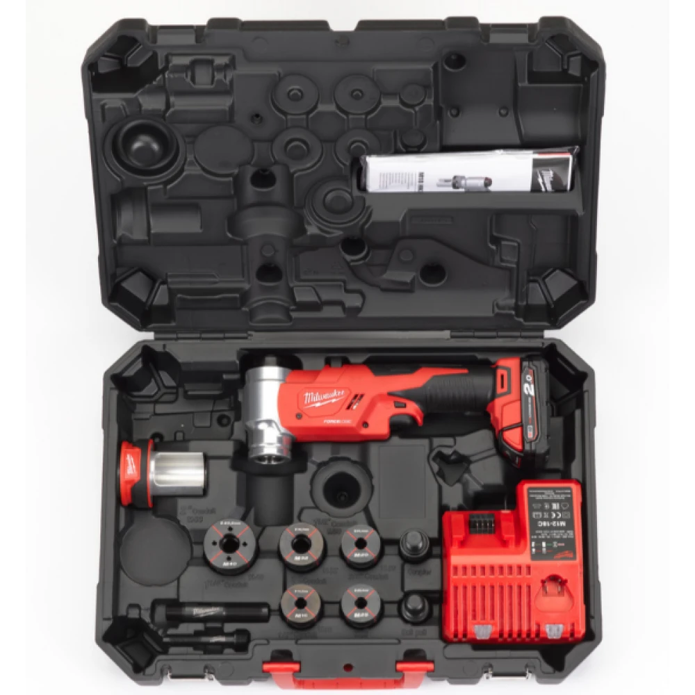 Акумулаторна машина за пробиване, 2 Ah, 60 kN, 18V - M18HKP-201CA