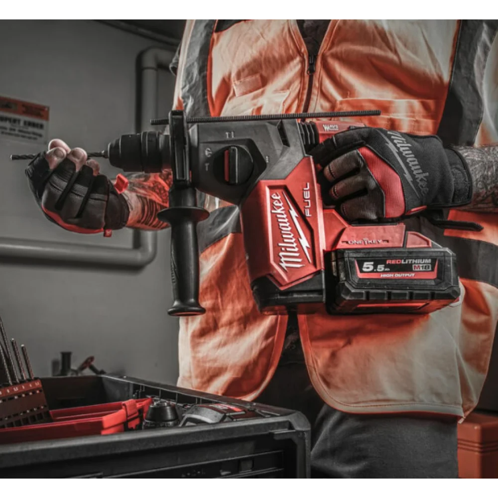 Акумулаторен перфоратор SDS-plus, 5.5Ah, 18V с батерии- M18ONEFHX-552X