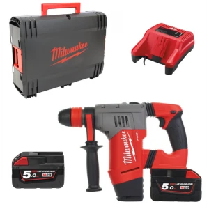 Акумулаторен безчетков перфоратор 4.1 J, 2 х 5,0 Ah - M28CHPX-502X