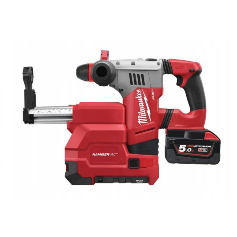 Акумулаторен перфоратор с 4-режима SDS-Plus, 2 х 5Ah, - M28CHPXDE-502C