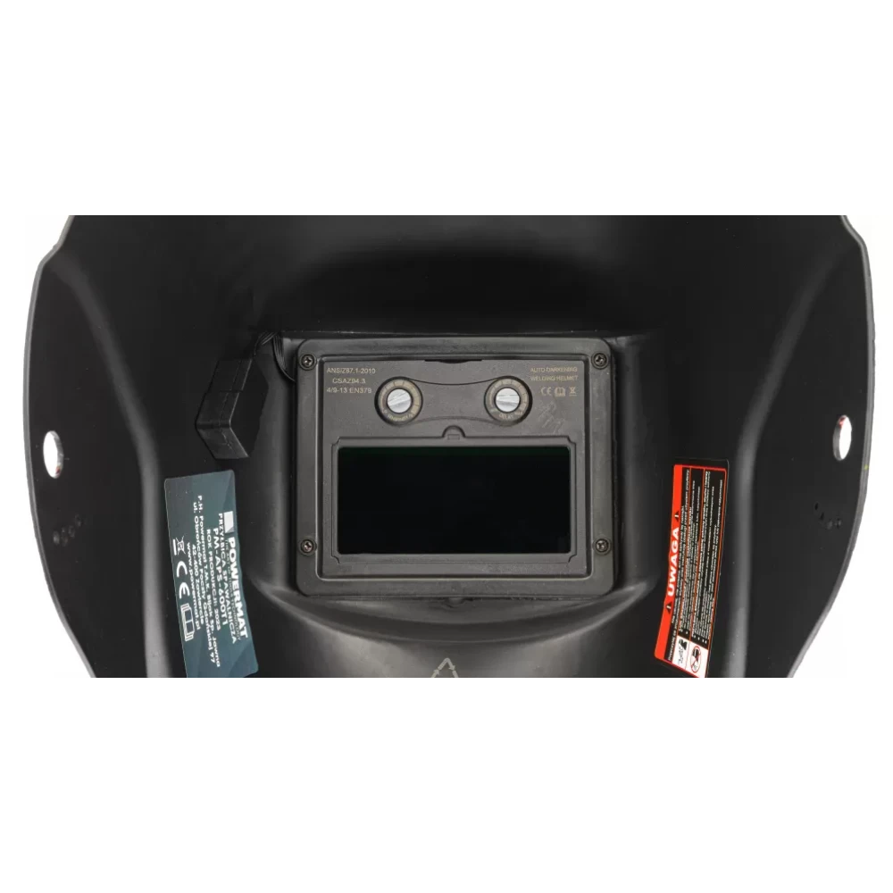 Маска / шлем за заваряване ( филтър + LCD ) PM-APS-600T1