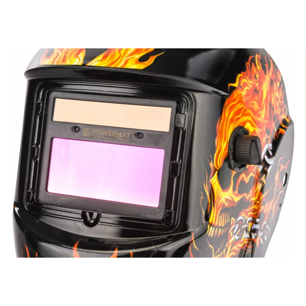 Маска / шлем за заваряване ( филтър + LCD ) PM-APS-600T1