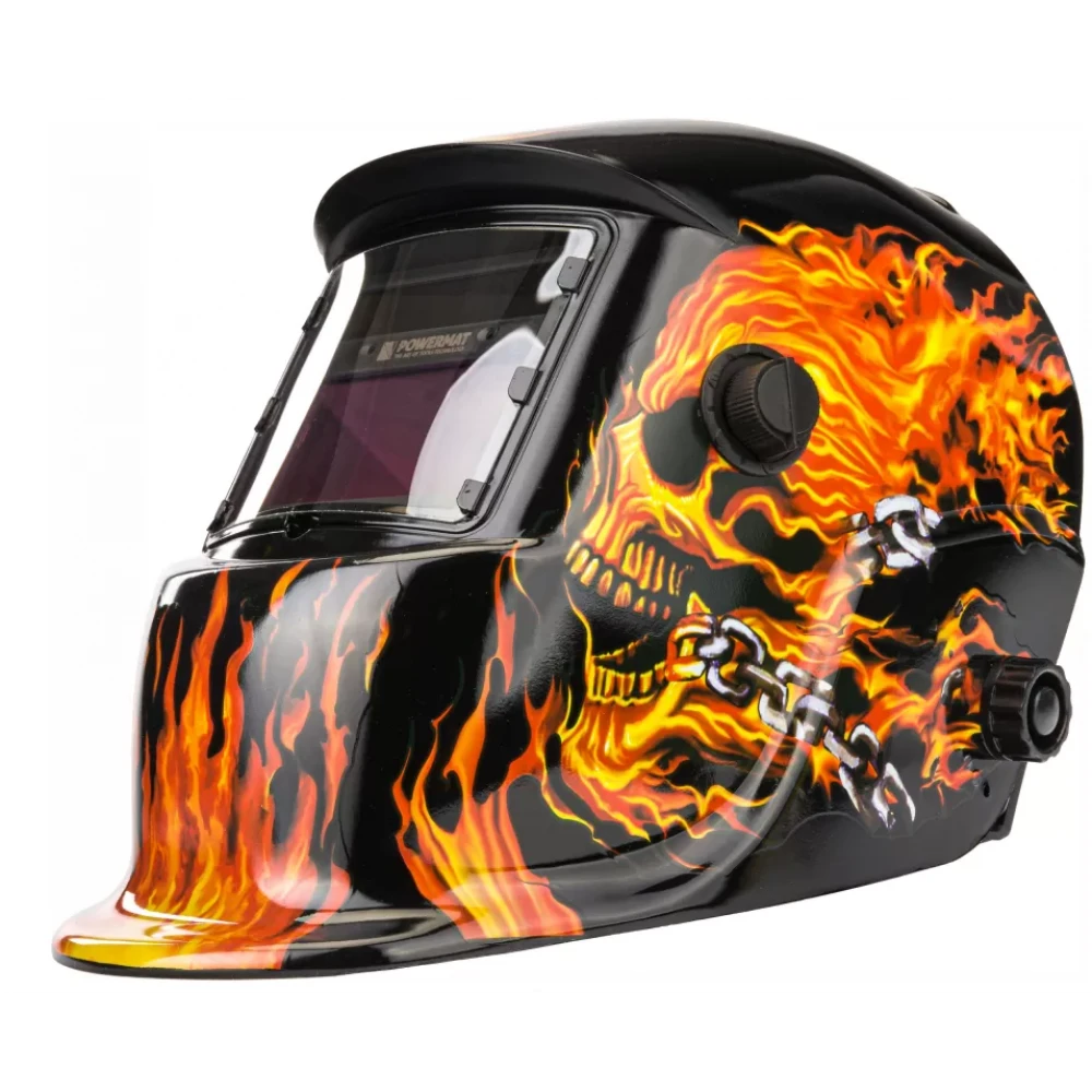 Маска / шлем за заваряване ( филтър + LCD ) PM-APS-600T1