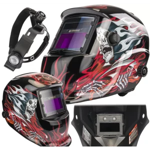 Маска / шлем за заваряване ( филтър + LCD ) - PM-APS-600T2