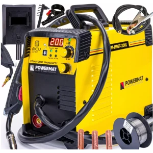 Инверторен заваръчен апарат / телоподаващо MIG MMA 200A 3в1 - PM-IMGT-200L