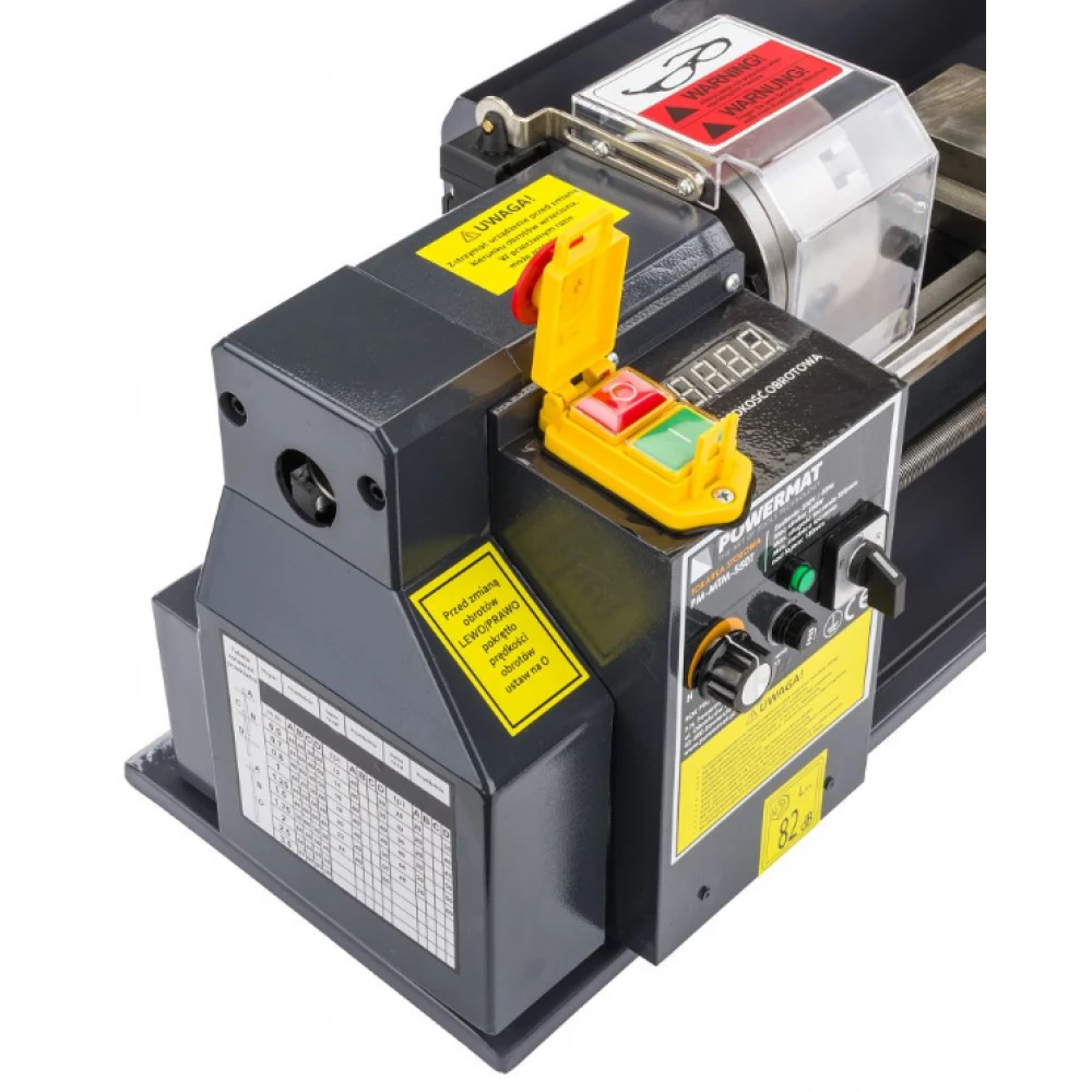 Мини настолен струг за метал 550W - PM-MTM-550T