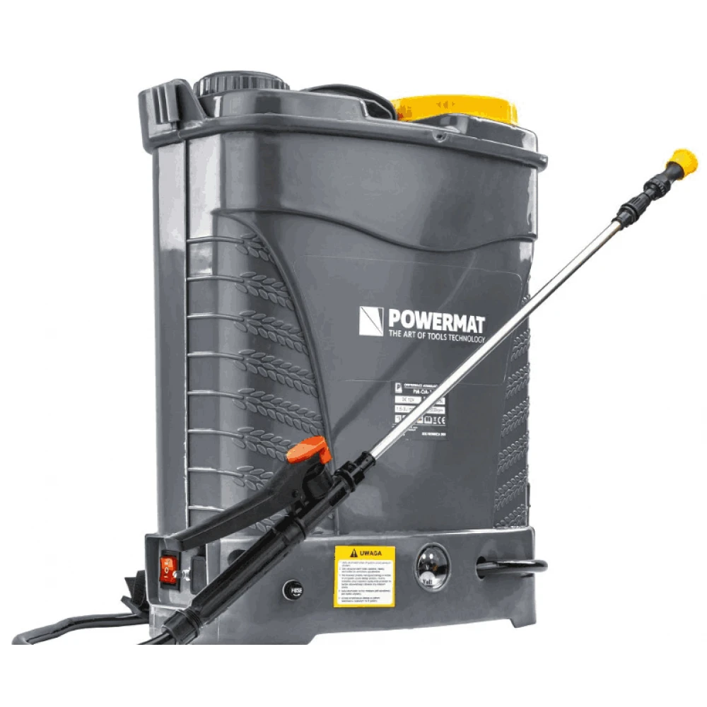 Акумулаторна пръскачка с батерия и зарядно 15 Ah, 16 литра - PM-OA-16T