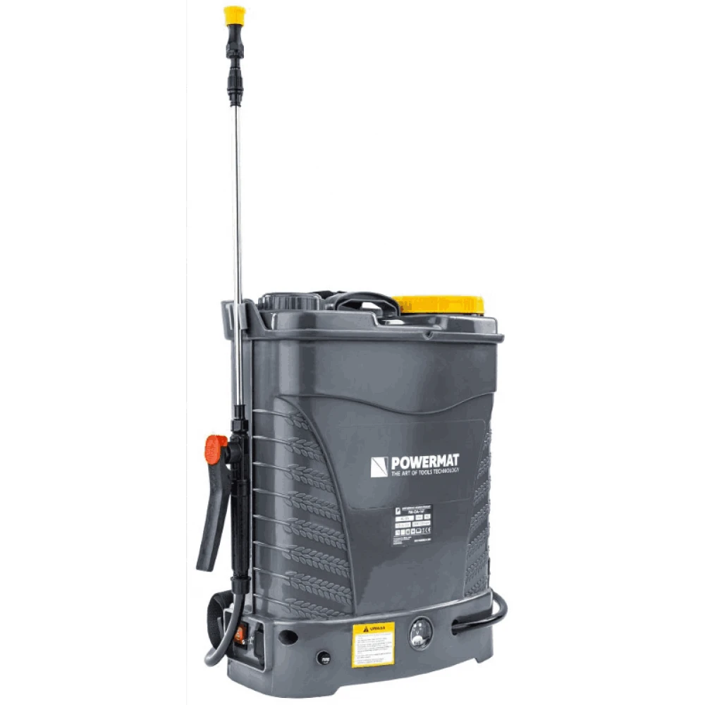 Акумулаторна пръскачка с батерия и зарядно 15 Ah, 16 литра - PM-OA-16T