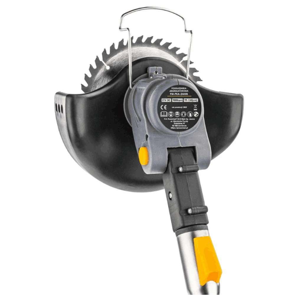 Акумулаторен тример с колела 1000W две батерии и зарядно - PM-PKA-2AHM