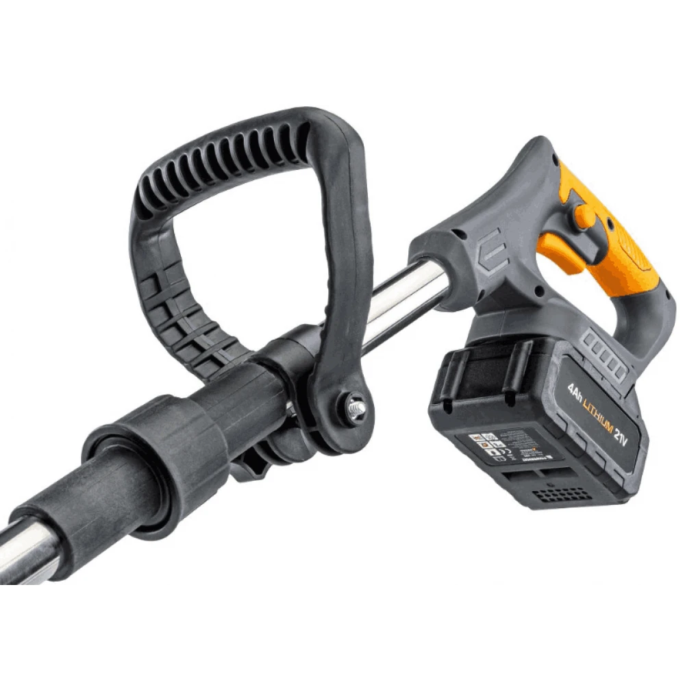 Акумулаторен тример с колела с две батерии 4Ah и зарядно - PM-PKA-4AHM