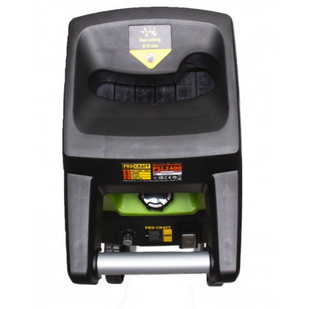 Дробилка за клони PROCRAFT PSL2400, 45 мм диаметър