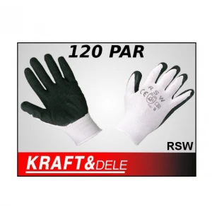 Работни ръкавици, размер XL, 120 чифта - RSW