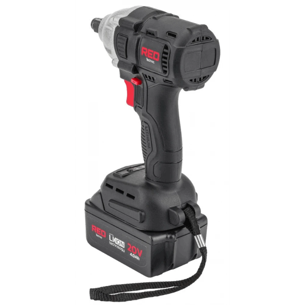 Акумулаторен ударен гайковерт 380Nm 20V, 4 Ah, - RTAKU0026