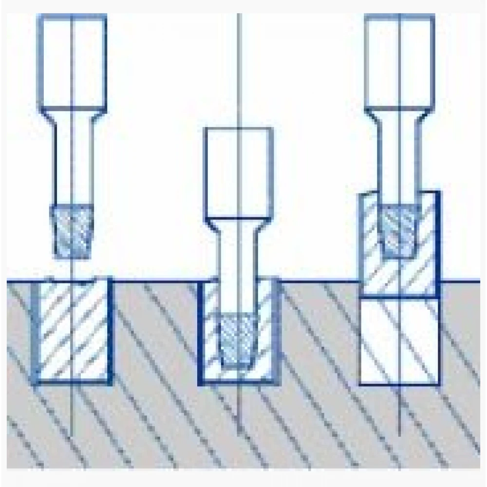 Комплект Винтови екстрактори 1/2 - ASTA / SATRA S-1036A