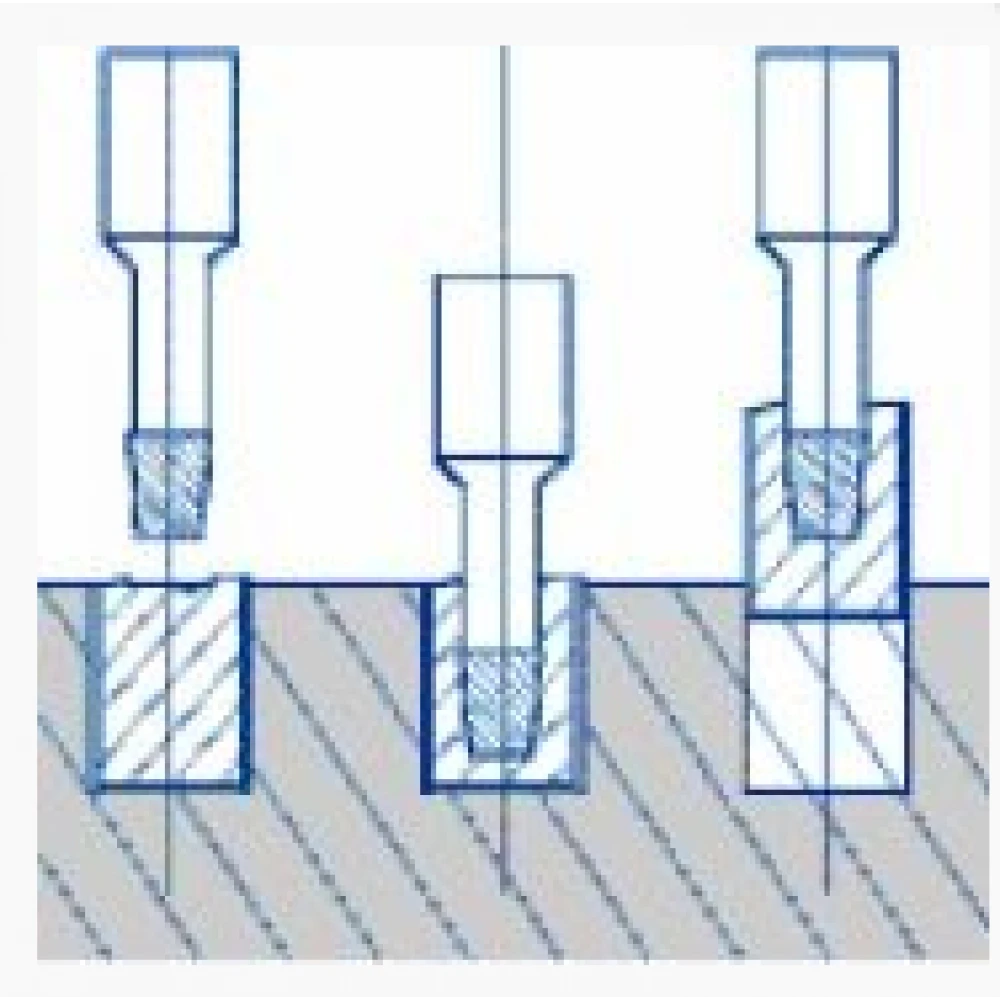Комплект винтови екстрактори 3/8 - ASTA / SATRA S-1036B