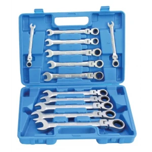 Комплект ключове с тресчотка 8-22 мм ASTA / SATRA S-12FGW72