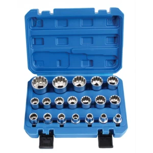 Комплект вложки / камъни ( ALLDRIVE ) 1/2″ 19 части S-19GL12