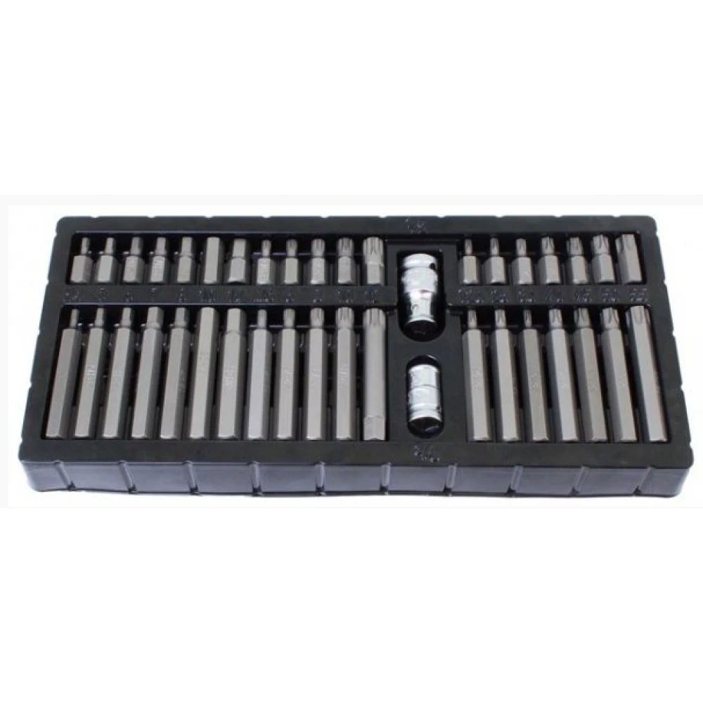 Битове с адаптери - комплект 40 части - SATRA S-40BS2