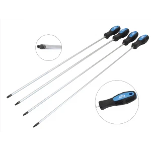 Комплект дълги отвертки Torx 4 броя - ASTA / SATRA S-4SST