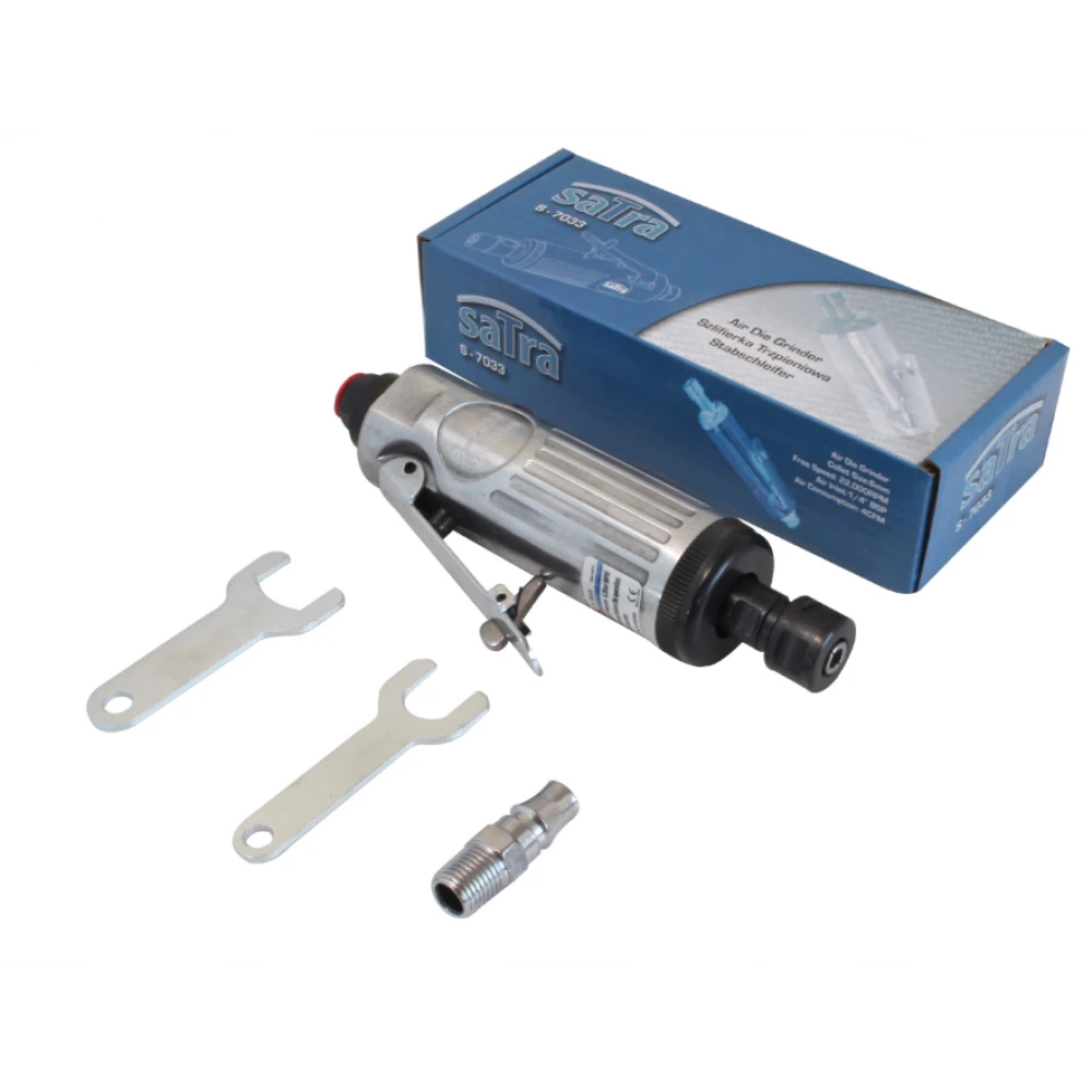 Пневматичен прав шлайф 6 мм - ASTA / SATRA S-7033