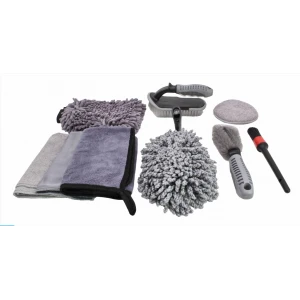 Комплект аксесоари за измиване на автомобили 9 части S-CL9SET