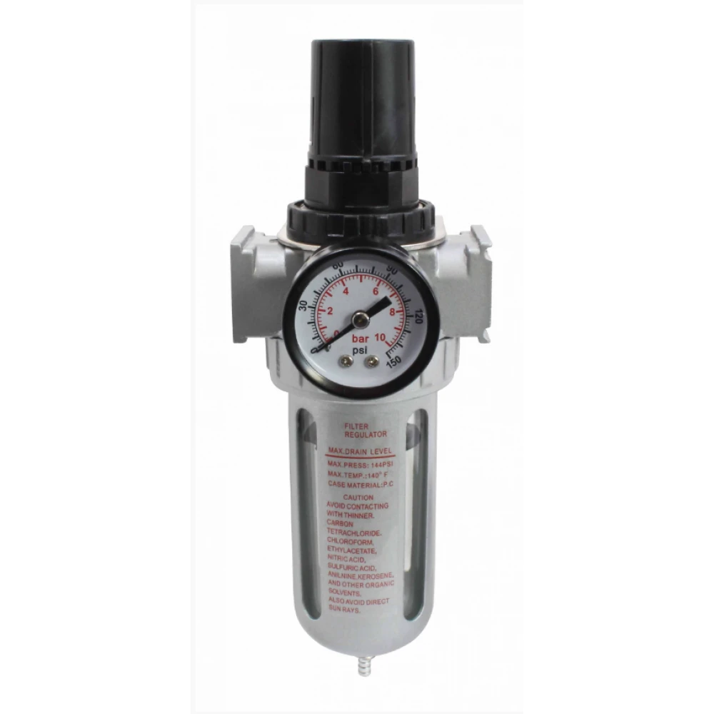 Влагоуловител с регулатор за компресор с 1/2″ редуктор - S-FR817