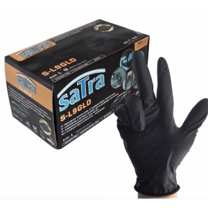 Нитрилни ръкавици за еднократна употреба, размер L, 100 бр. - S-L9GLD