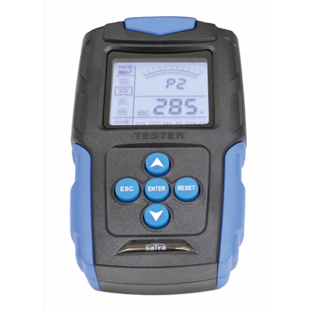 Тестер за автомобилни акумулатори LCD 12/24V - ASTA / SATRA S-LBA1224