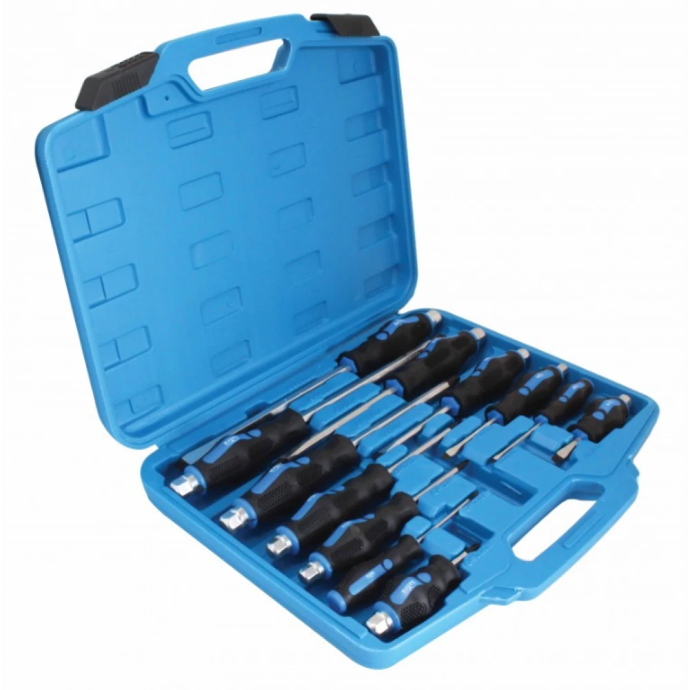 Комплект ударни / усилени отвертки 12 части - S-S12PC