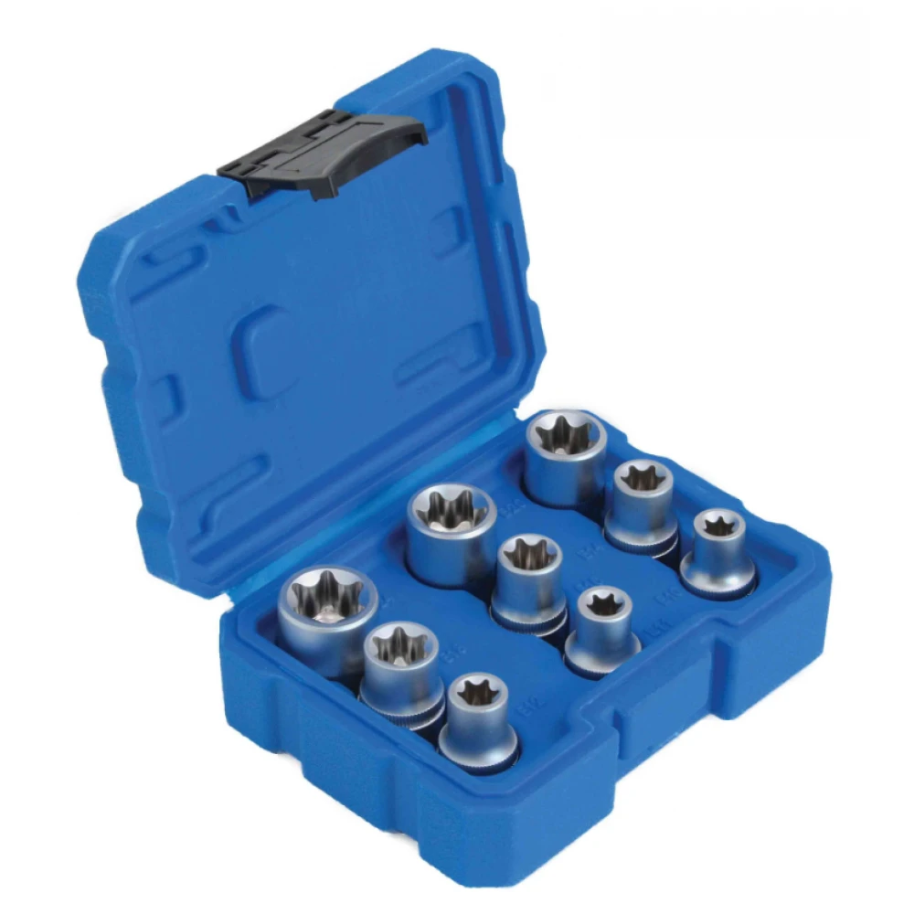 Комплект вложки, 1/2″, 9 бр. - S-SE912