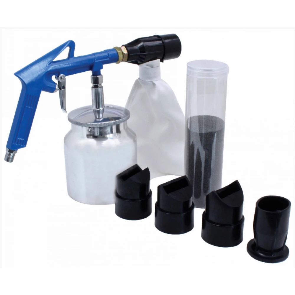 Пясъкоструен пистолет с резервоар ( пневматичен ) - S-SG6PS