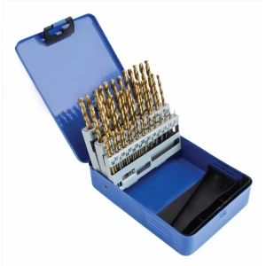 Титаниеви свредла за метал 1.0 - 6.0 мм - 51 бр. SATRA S-TI51DR