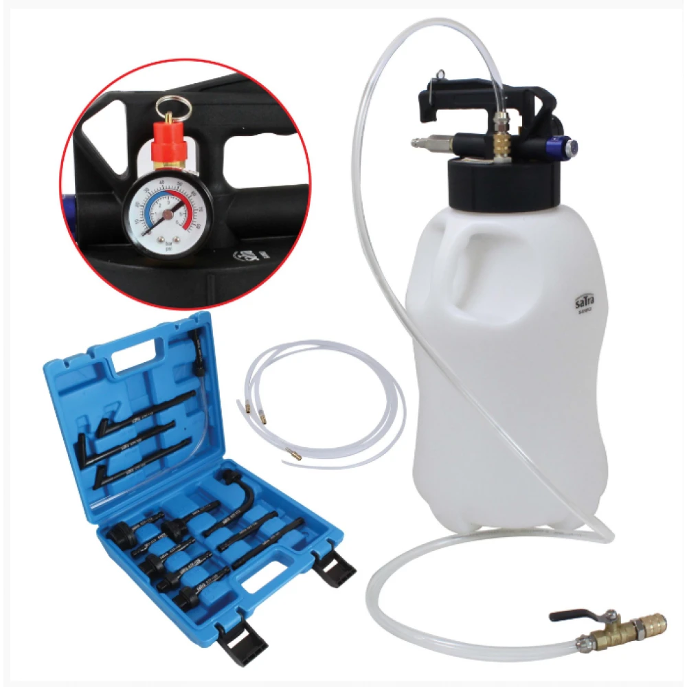 Пневматична помпа за наливане / източване на масла 10 литра S-X10PLD