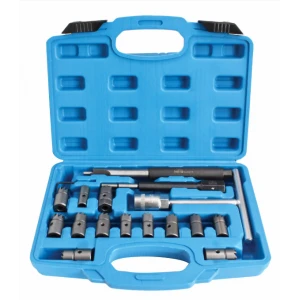 Фрези за гнезда за инжектори - комплект 17 бр. SATRA S-XDI17