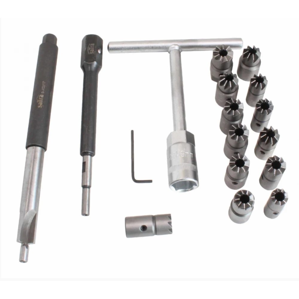 Фрези за гнезда за инжектори - комплект 17 бр. SATRA S-XDI17