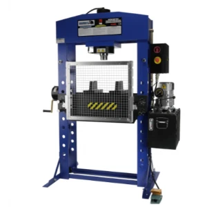 Електрическа / хидравлична преса с ръчна лебедка 75 тона SP75HEL