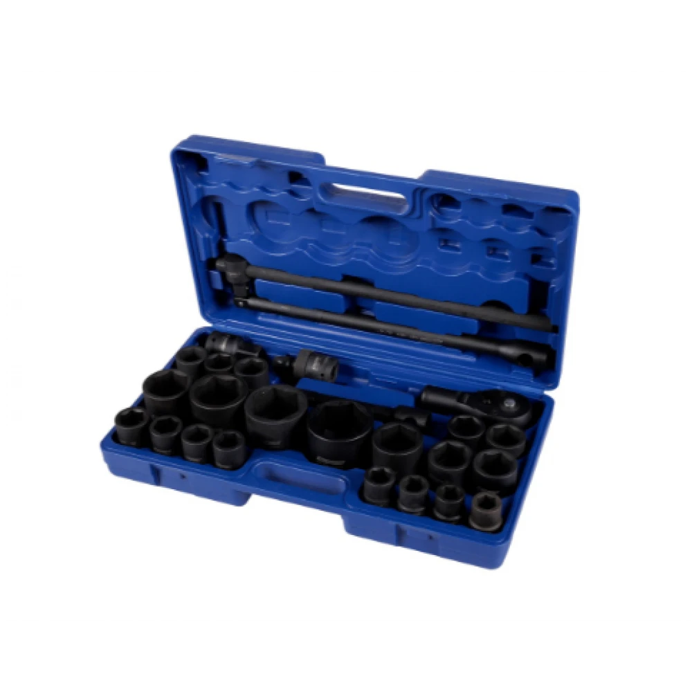 Комплект гаечни ключове ударни 3/4'' и 1'' 26 части метрични - XPTools SW26MM