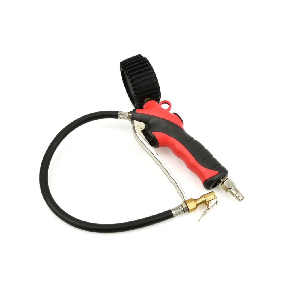 Пистолет за помпане на гуми с цифров LED манометър 0-18 bar - T00241