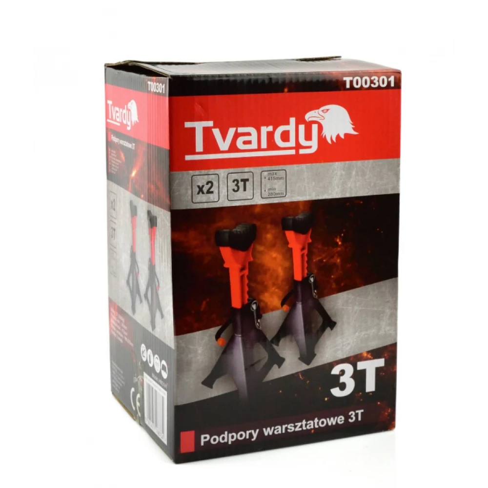 Стълбове - 3 т. усилени бази с блокада 2 бр. - Tvardy T00301