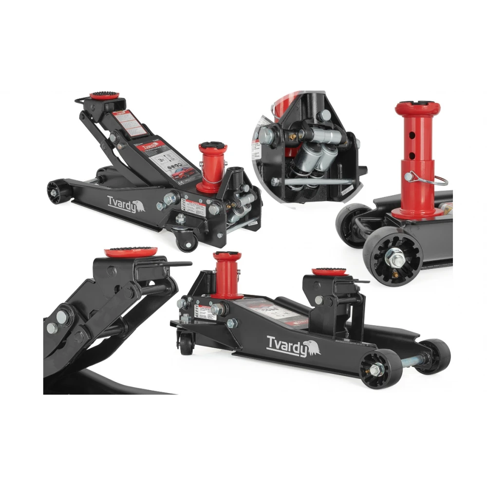 Нископрофилен хидравличен крик 3 тона 9.8-77 cm - T00310