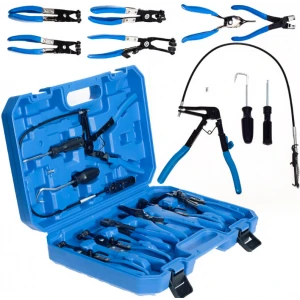 Комплект клещи за скоби за маркучи, 9 бр. - TA1019