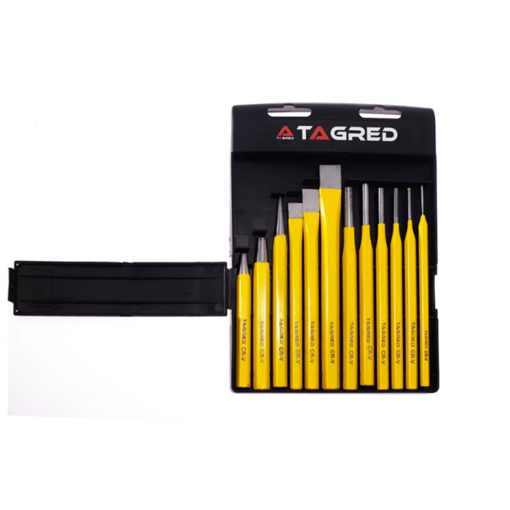 Чукове, фрези, щанци, комплект 12 бр. - TA1068