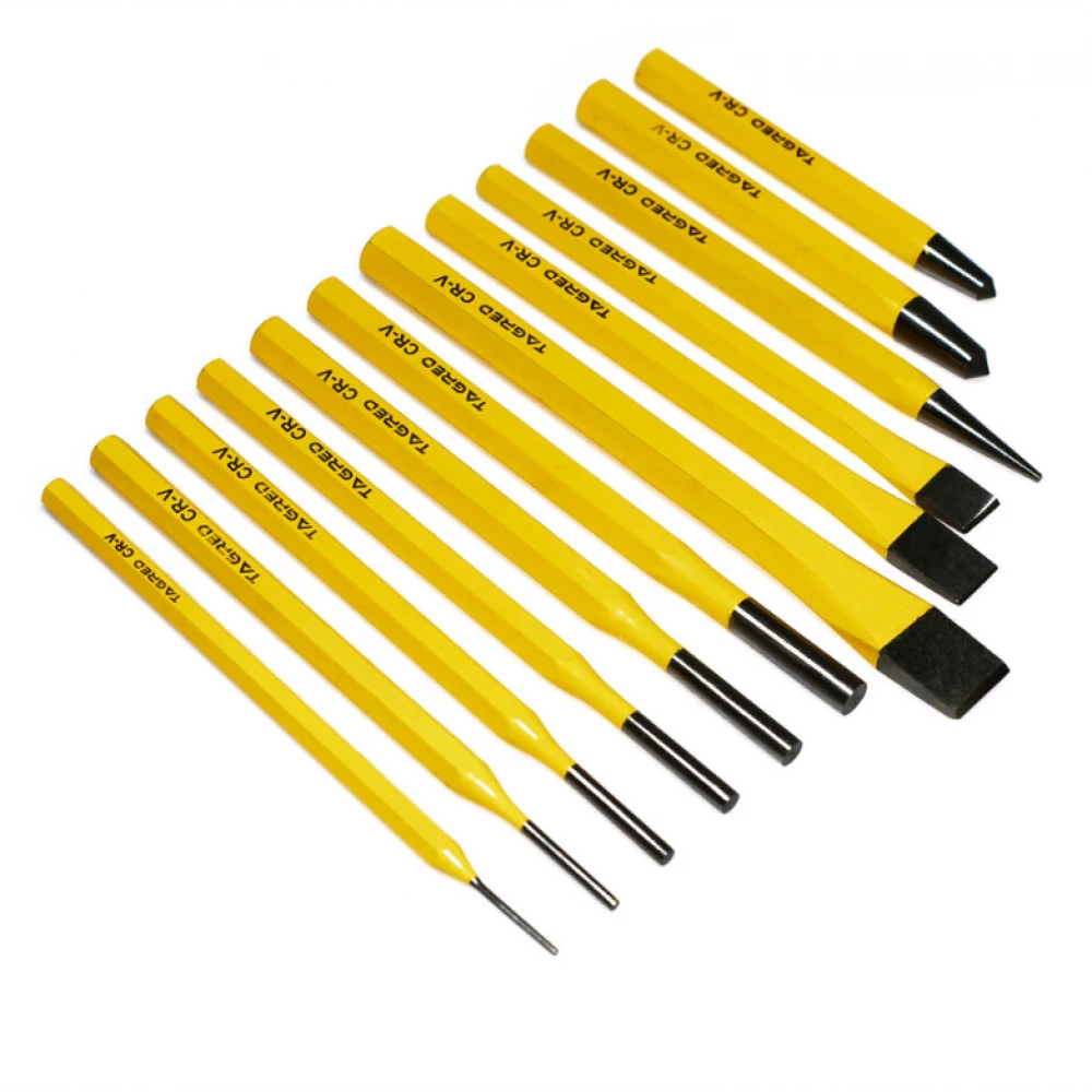 Чукове, фрези, щанци, комплект 12 бр. - TA1068