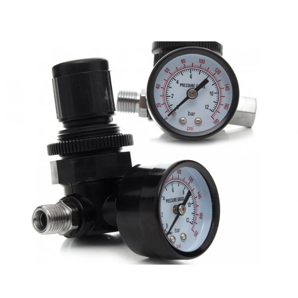 Регулатор на налягането за бояджийски пистолет 1/4" - TA130